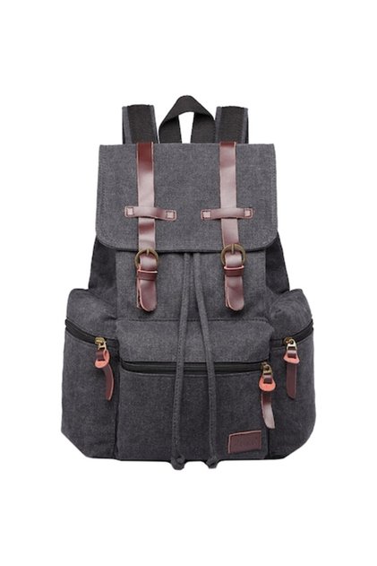 Rucsac multifuncțional cu detalii din piele