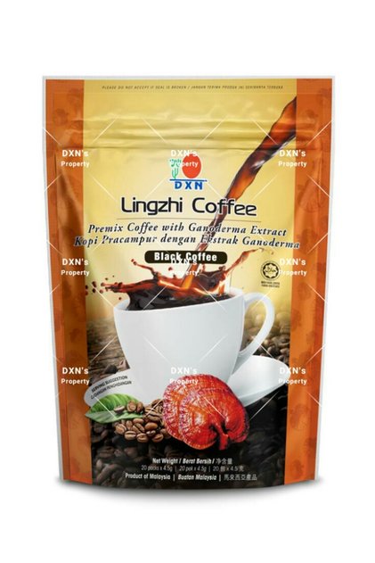 Lingzhi Black Coffee 2 in 1