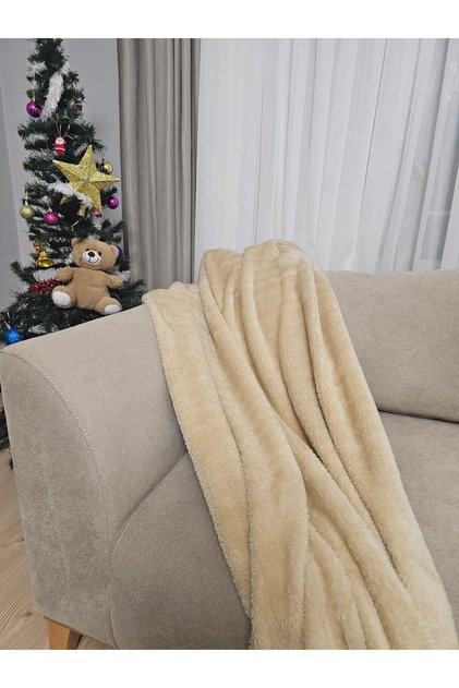 Cappucino Welsoft Premium Tv Blanket 130X175 cm – Ultra Soft, Lint-Free
