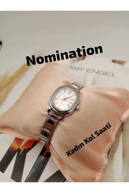 Nomination Watch ... (Silver Color) Trend Fashion Women's Wristwatch... Oval Case White Dial - Tt0138