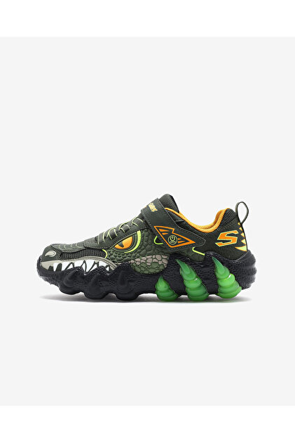 Skechers SKECHOSAURUS LIGHTS 2.0 Büyük Erkek Çocuk Haki Işıklı