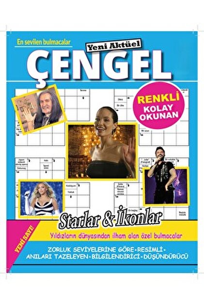 Turkuvaz Dergi YENİ AKTÜEL ÇENGEL BULMACA 26/1 - Fiyatı, Yorumları