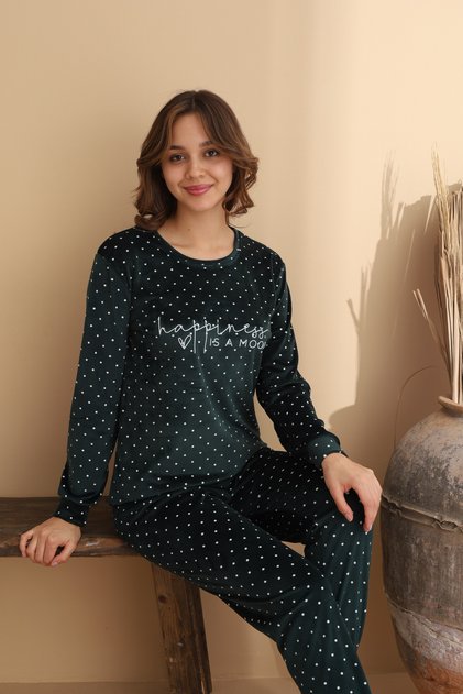 Set de pijamale pentru femei Velvet Happiness Mood