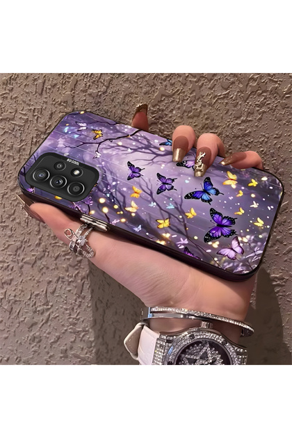 Samsung Galaxy A52/A52S Compatible Phone Case Beautiful Butterfly Anti-Knock Camera Anti-Fall