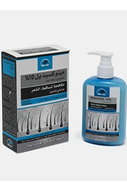 Minoxidil 10% Anti-Hair Loss Shampoo, Double Effective Treatment, Control Hair Fall, 250ml