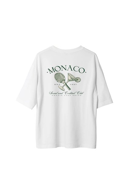 Monaco Cocktail Club - Oversized T-Shirt