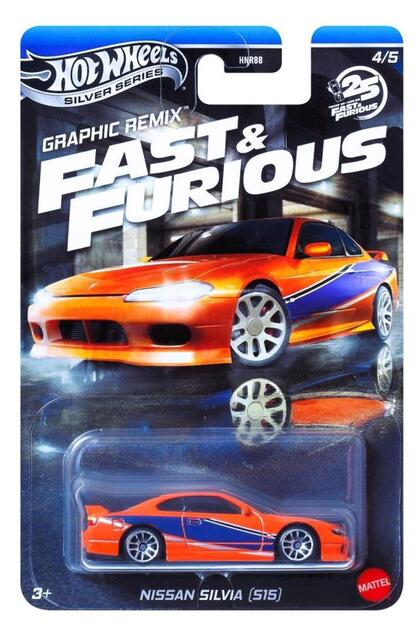 HOT WHEELS Fast & Furious NISSAN SILVIA (S15) JBY48-HNR88 - Fiyatı