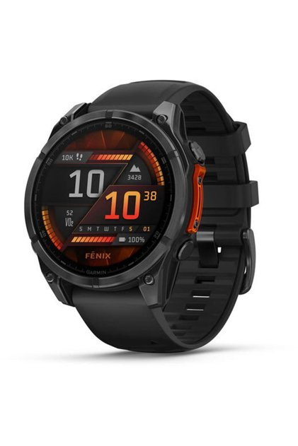 010-02904-00 Fenix 8 47 mm AMOLED Slate grey with Black silicone band