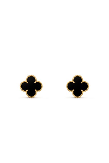 Clover Steel Earrings