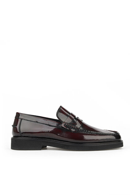 Ziya , Men's Genuine Leather Shoes 16350Z2459 Black- Trendyol