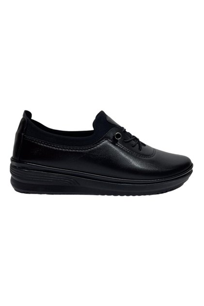Women's Black Classic Orthopedic Comfortable Mother Shoes Ballet Casual Walking Shoes Boots Sneakers