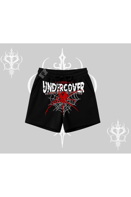 Beyaz Şort Spider Undercover