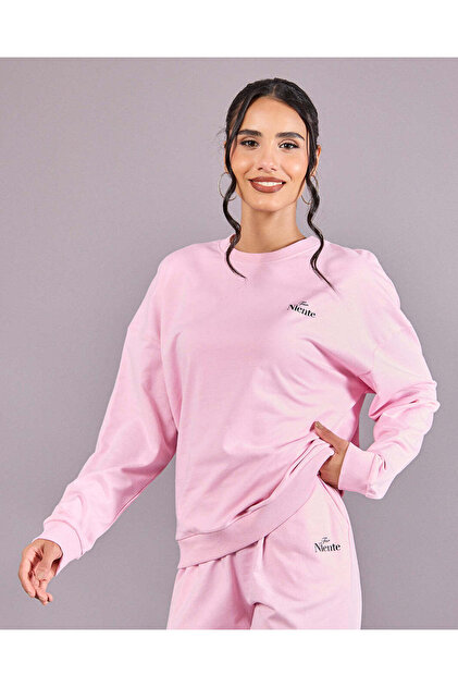 Women Pink Sweatshirt