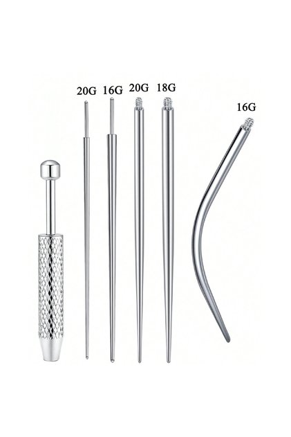 3 Stainless Steel Piercing Ball Grabber Tool Kit - Body Piercing Accessories For Easy Install Remo.