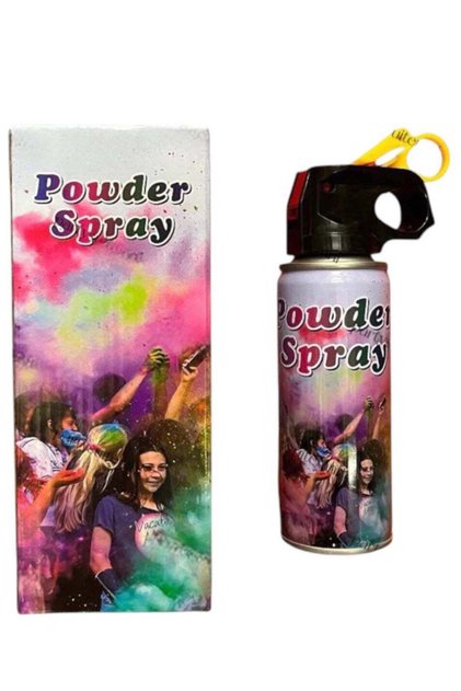 Colorful Powder Party Spray 1pack-White