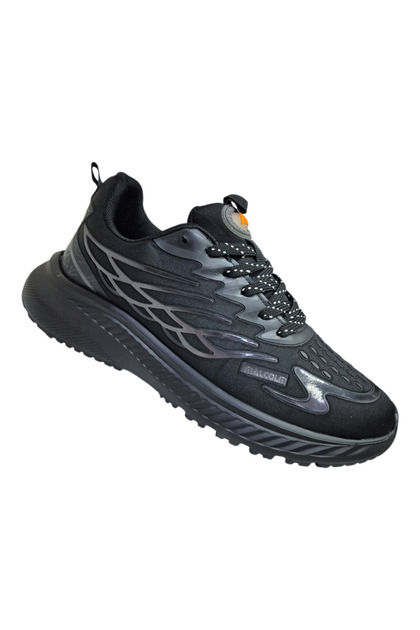 Erkek Vegan Deri Tekstil Sneaker Spor Ayakkabı