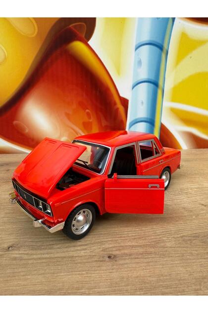 scntoys Sürtmeli Sesli Işıklı Tofaş Murat 124 LADA Oyuncak Araba