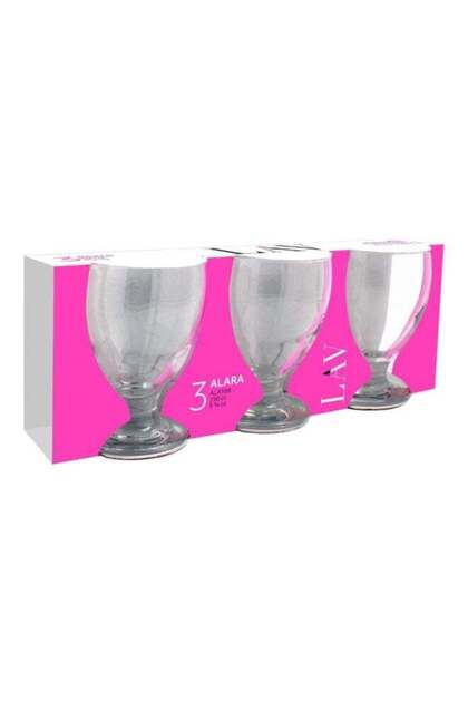 3-Piece Alara Soft Drink Glass Set Clear
