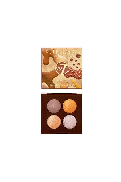 Glitter and Shimmer 4-Piece Face Palette