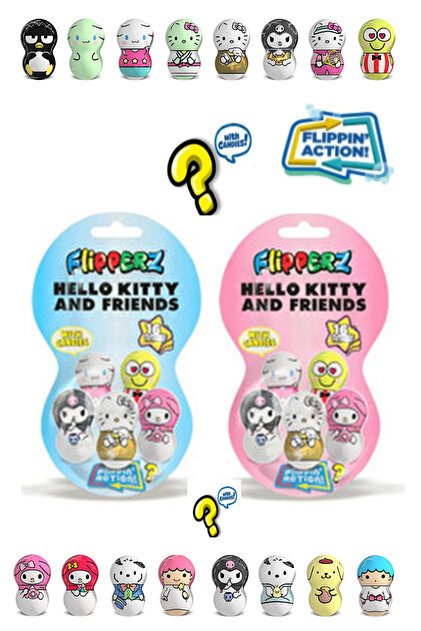 HOŞGARDENS Hello Kitty And Friends Flipperz Hacıyatmaz Oyuncak