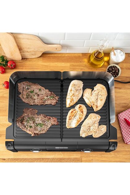 TEFAL Family Elektrikli Izgara- 2400 W, Çift Termostatlı XXL Yüzey