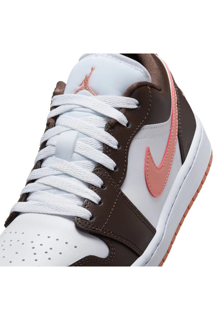 Nike Air Jordan 1 Low 'White Baroque Brown' Unisex Ayakkabı DC0774