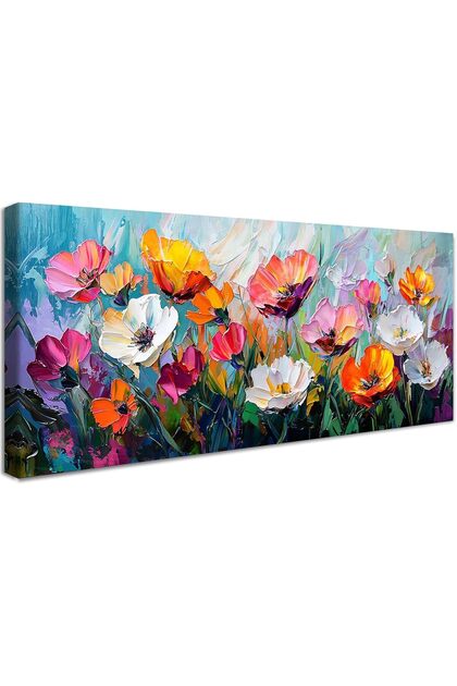 Large Framed Canvas Wall ArtBedroom Painting 50x100cm – Personalized Decor