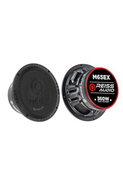 Reiss Audio Rs-M65ex 360Watt-180W Rms 16cm Metal Kapaklı Oto