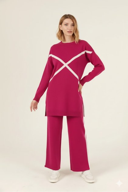 BLACK 2-Piece Knitwear Set