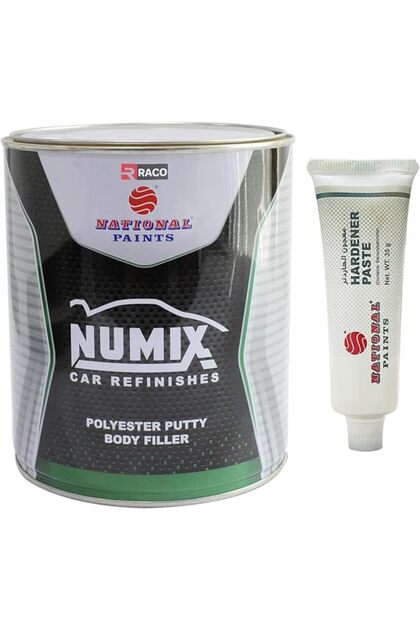 National Paints' Numix Polyester Putty Body Filler (3.6 KG)