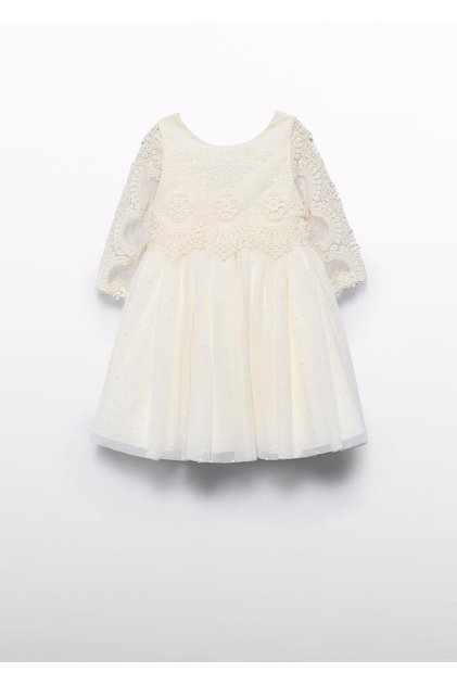 Mayoral Abel Lula Girls' Seoul Dress Cream