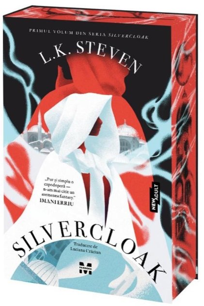 Silvercloak (editie sprayed edges), L.K.Steven