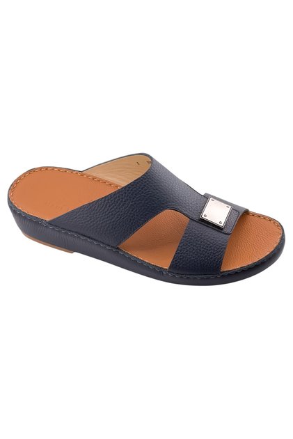 A E T Handmade Arabic Sandals For Men | Outdoor Mens Slippers | Genuine Milled Leather with Buckle