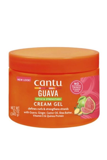 Gel crema pentru par cret 340 cu Guava si ghimbir, Cantu 340 g