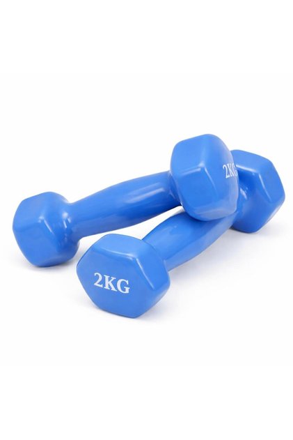 Dambıl Pvc 2 KG Vinly Dambıl 1 Adet Mavi