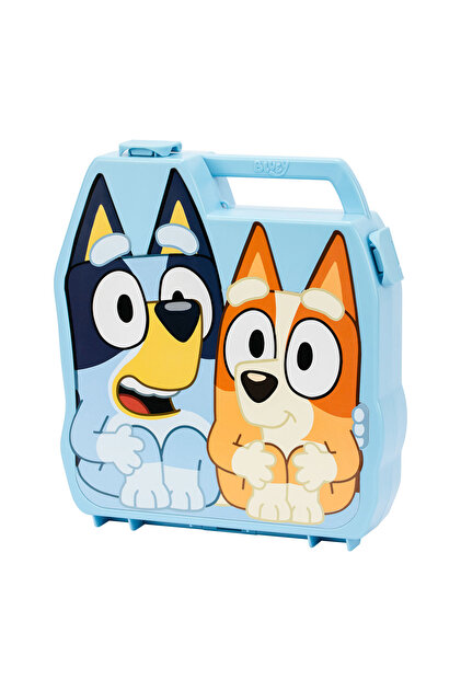 Next Plus Licensed Bluey/17638 Bluey Deluxe Carrying Case and 8