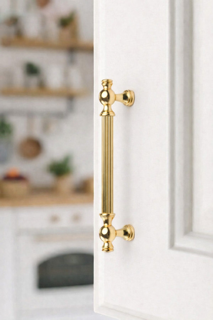 5-Piece Gold Classic Handle 160 mm – Stylish & Timeless Furniture Handle (Pack of 5) |   582/160/13