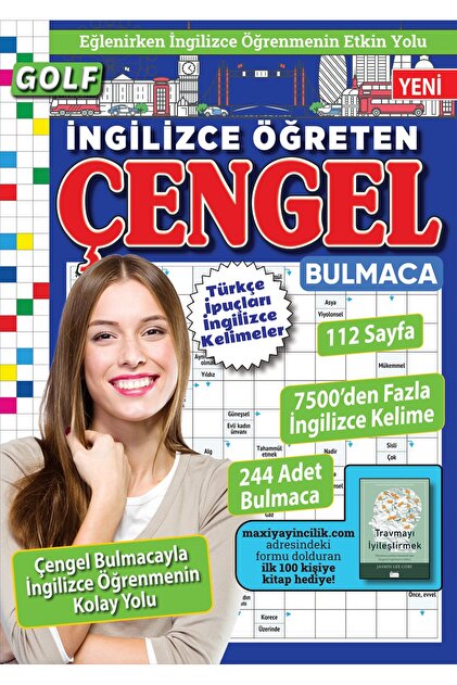 İngilizce Öğreten Çengel Bulmaca 03