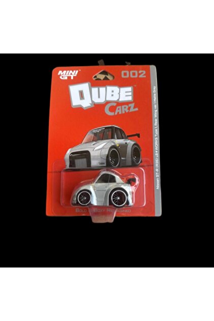 TOYTOPIA Mini Gt - Qube Carz 002 - # Qz00201-Bl - Nissan Gt-R R35