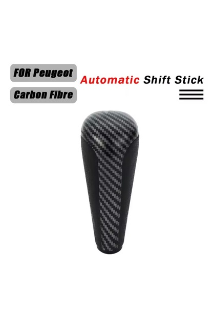 Peugeot 301 Automatic Carbon Gear Shift Knob Accessory 2012 - 2020