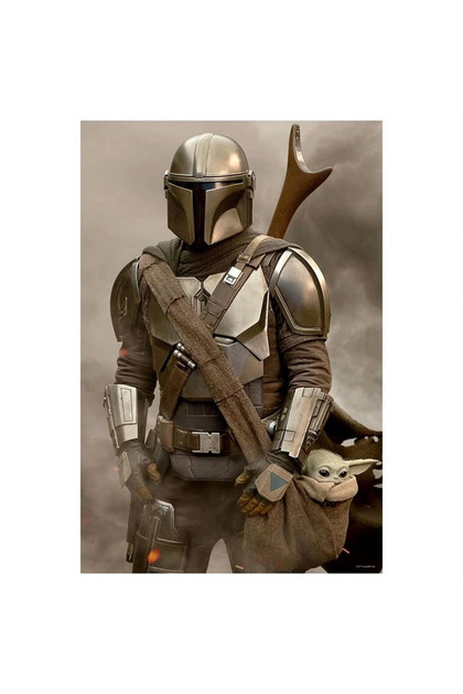TOYFEST Prime 3D Star Wars The Mandalorian Metal Kutu Puzzle 300