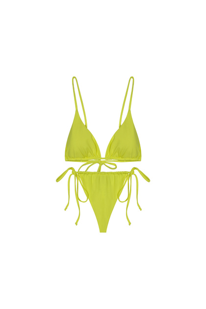 İpli Üçgen Bikini Takımı