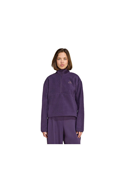 adidas Aop Polarfleece Kadın Günlük Ceket JX3122 Krem - Fiyatı