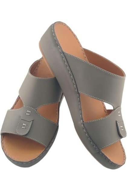 A E T Slippers For Men | Everyday Flip Flops for Men | Arabic Genuine Leather Mens Slipper Open Toe