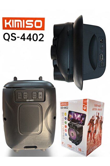 Divex KINISO QS-4402 Bluetooth Hoparlör V5.3 | 10W Güçlü Ses