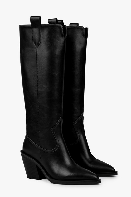 Nexa Black Skin Cowboy-Stiefel für Damen