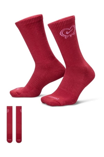 Everyday Plus Cushioned Crew Valentines Day Kadın Çorap