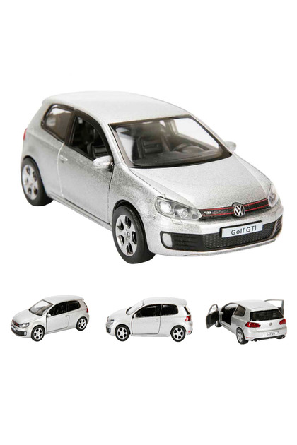 RMZ City 1:32 Avrupa Serisi Die Cast Çek Bırak Model Araba - Gri