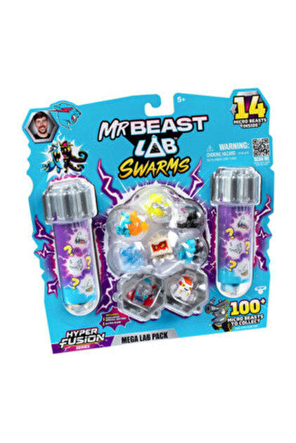 Feastables Mr Beast Lab Swarms 5 Mıcro Beasts Insıde Atomıc Serıes