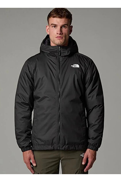 The North Face NF00C302KX71-QUEST INSULATED Siyah Kapüşon Yaka